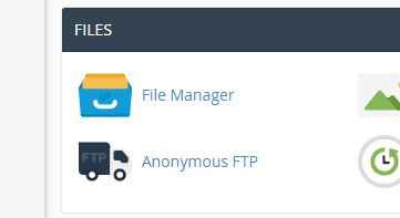 Como mover um site WordPress - file manager