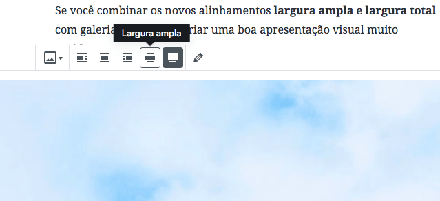 Como Deixar o seu tema pronto para o Gutenberg - largura ampla e largura completa